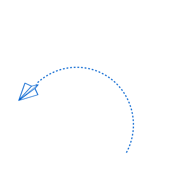 Bottom Round Arrow